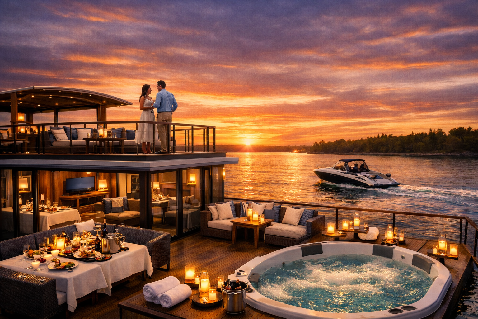Premium Houseboat Package